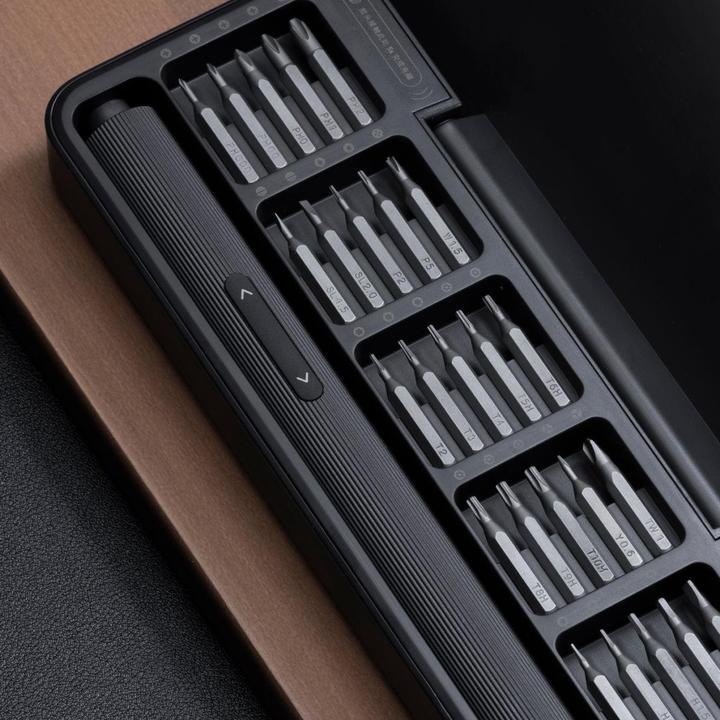 Productafbeelding Xiaomi Elektrische schroevendraaierset QWLSD010, 25 in 1 (Gleuf, Inbus, Tri-Wing)
