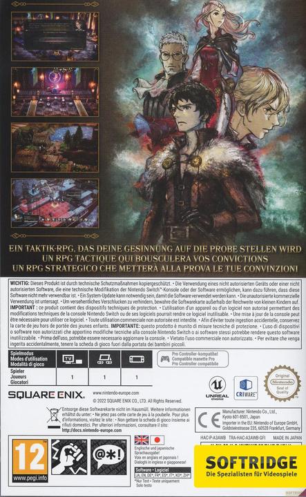 Actual product image Nintendo Triangle Strategy (Switch, DE, IT, FR)