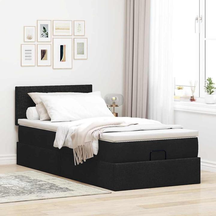 Produktbild vidaXL Ottoman-Bett (90 x 190 cm)
