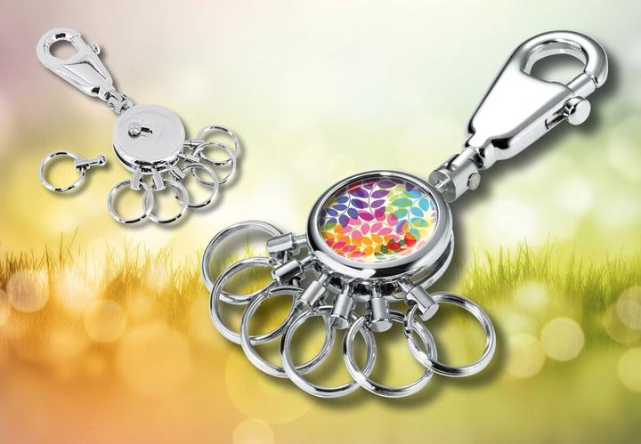 Actual product image Troika Schlüsselanhänger COLOURFUL LEAVES