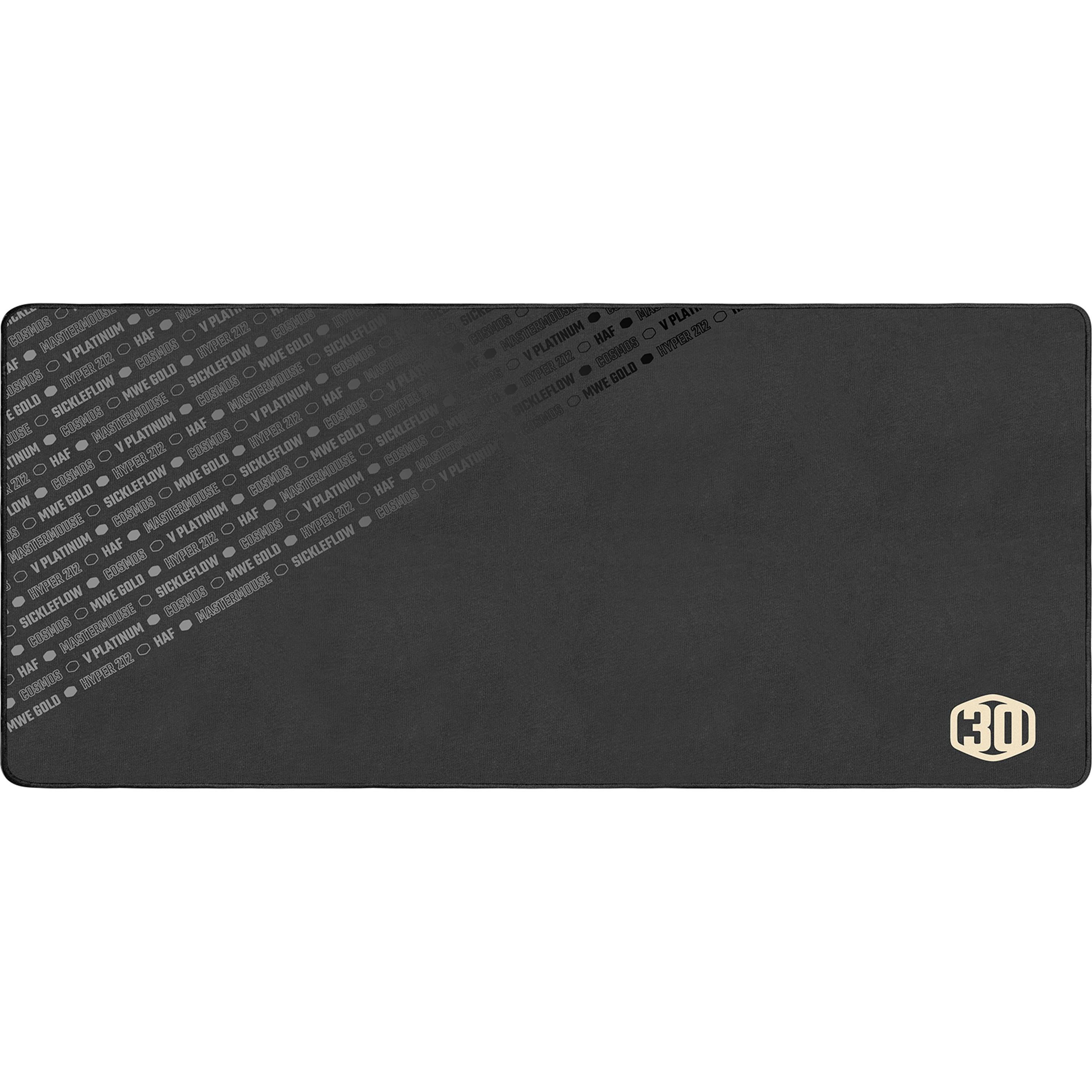 Thumbnail - Cooler Master Gaming MP511 30th Anniversary Edition Gaming mouse pad Black (XL), Mausmatte, Schwarz