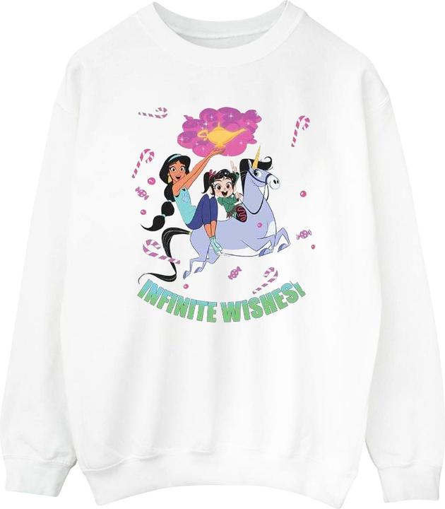 Produktbild Disney Wreck It Ralph Jasmine And Vanellope Sweatshirt Jungen (140, 146)