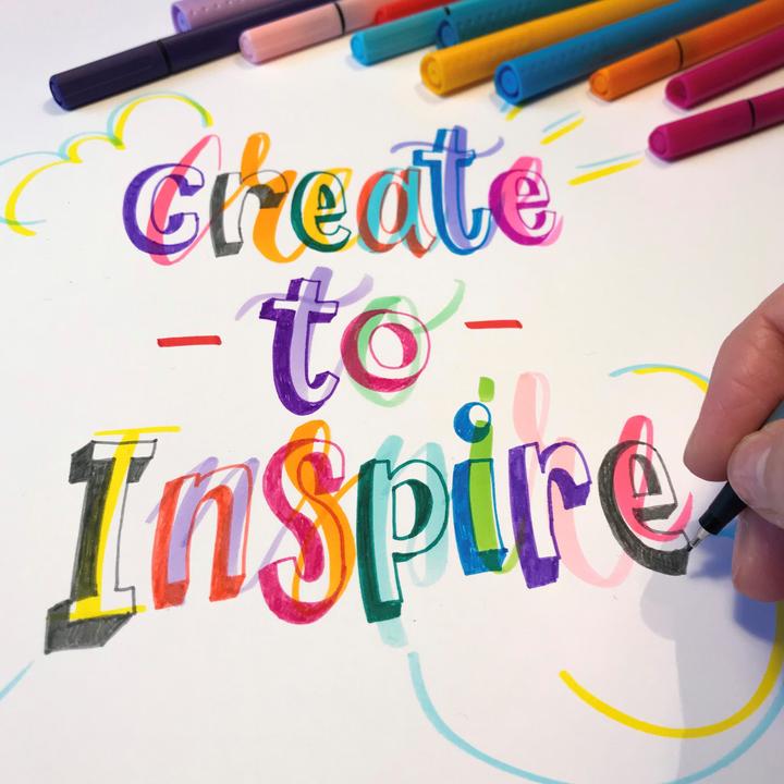 Produktbild Bruynzeel Fineliner Set 6 Farben Basic (6x)