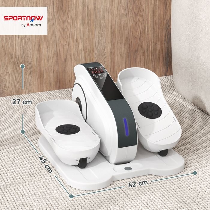 Image du produit Swisshandel24 Mini-Ellipsentrainer Untertisch Mini Crosstrainer für zuhause mit LCD-Monitor