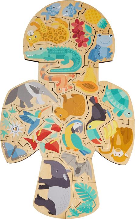 Produktbild Haba Puzzle 2in1 Papagei 21 Teile (21 Teile)