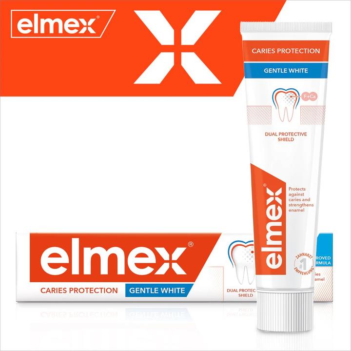 Actual product image Elmex Whitening Toothpaste Caries Protection Whitening 75 ml (75 ml)