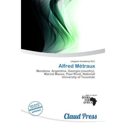 Alfred Métraux, Fachbücher von Lóegaire Humphrey