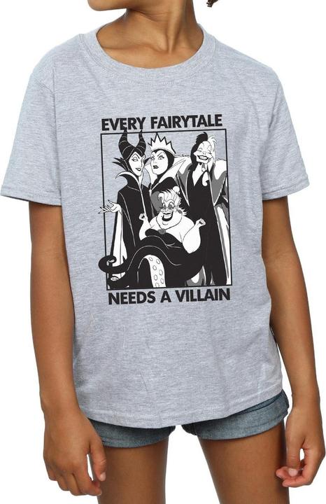 Produktbild Disney Every Fairy Tale Needs A Villain TShirt Mädchen (140, 146)
