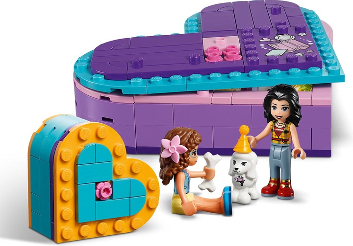 Actual product image LEGO Heart Box Friendship Set (41359, LEGO Friends)