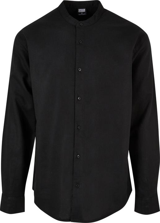 Urban Classics Hemd mit Stehkragen aus Baumwolle (L)