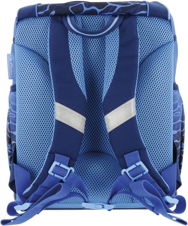 Actual product image Herlitz School desk UltraLight empty Blue Shark