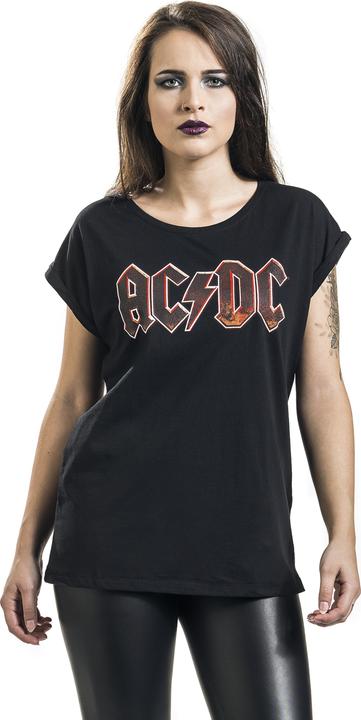 Actual product image Merchcode Ladies AC/DC Voltage Tee (L)