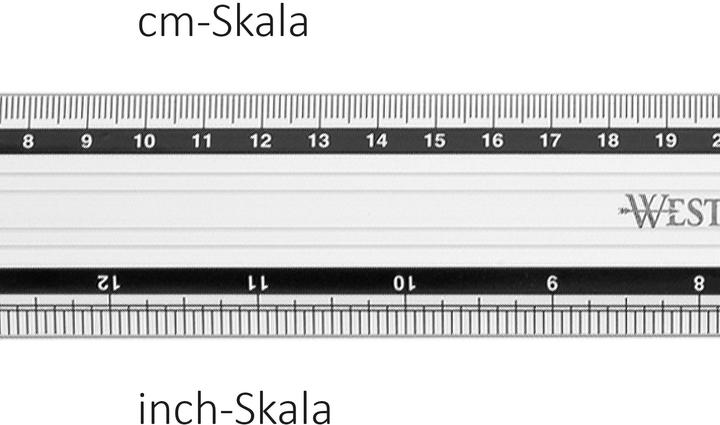 Productafbeelding Westcott Aluminium liniaal 40cm (40 cm)