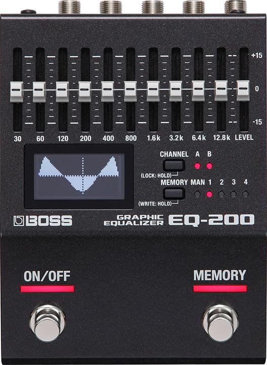 Produktbild BOSS (Electronics) EQ-200 Graphic Equalizer Pedal (Keyboard, Gitarre, Bass)