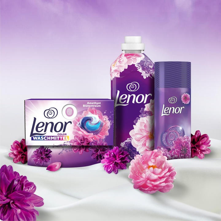 Productafbeelding Lenor Amethist Bloemendroom (15 Wascycli, Pods)