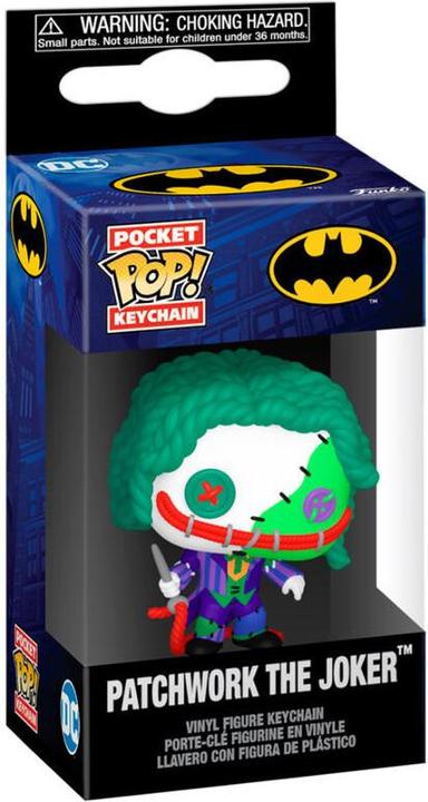 Produktbild Funko DC Patchwork POP! Vinyl Schlüsselanhänger 4 cm Joker Display (12)
