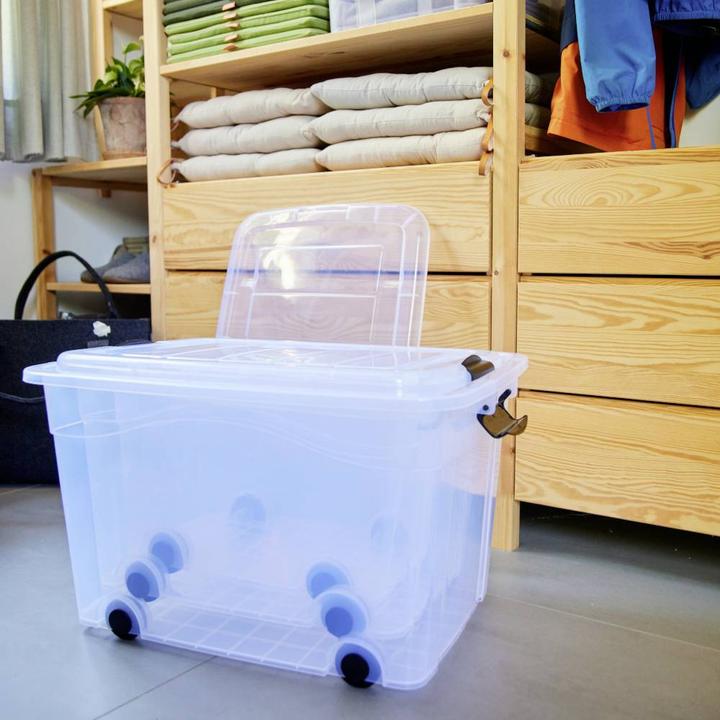 Actual product image Siena Home Storage box 60 l with castors (61 x 45 x 36 cm, 60 l)