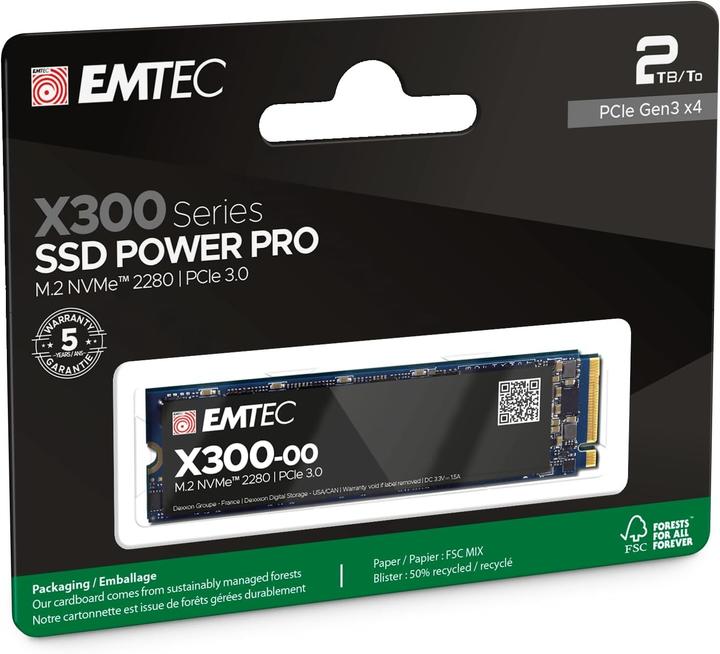 Produktbild Emtec Power Pro X300 (2000 GB, M.2 2280)