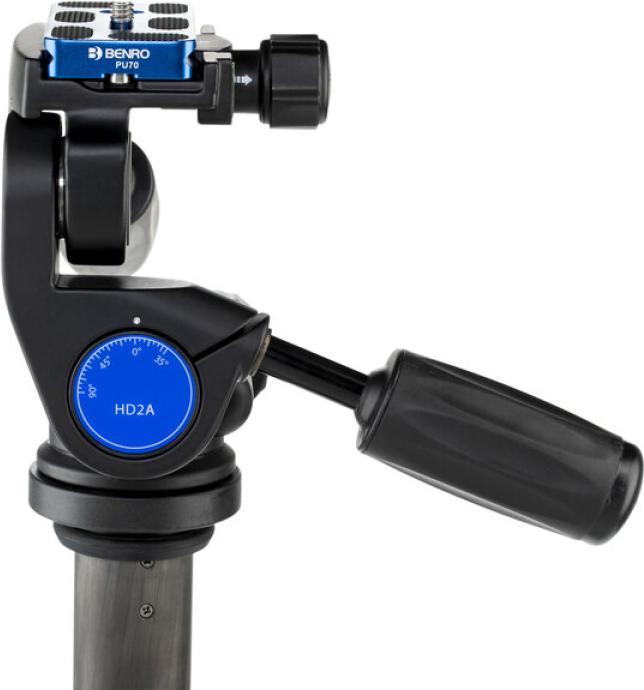 Image du produit Benro Tête de trépied à 3 voies HD2A (Tête panoramique à 3 voies)