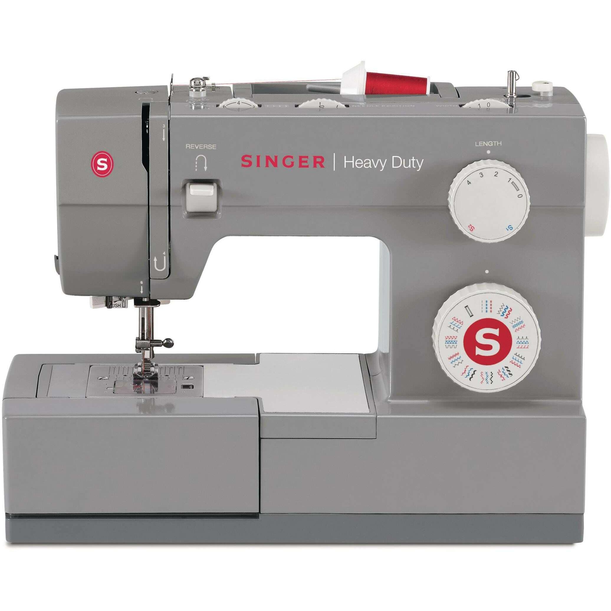 Singer Heavy Duty 4432, Nähmaschine, Grau