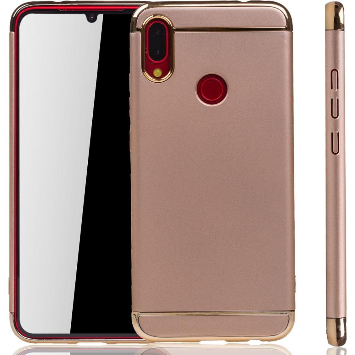 König Design Huawei P Smart 2019 Hülle Case Handy Cover Schutz Tasche Schutzhülle Bumper Gold (Huawei P Smart+ (2019)), ...