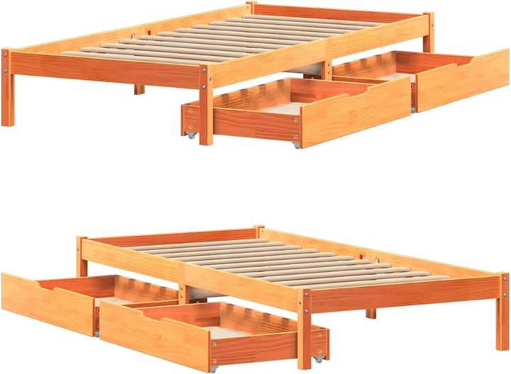 Actual product image vidaXL Bed without mattress 180x200 (180 x 200 cm)