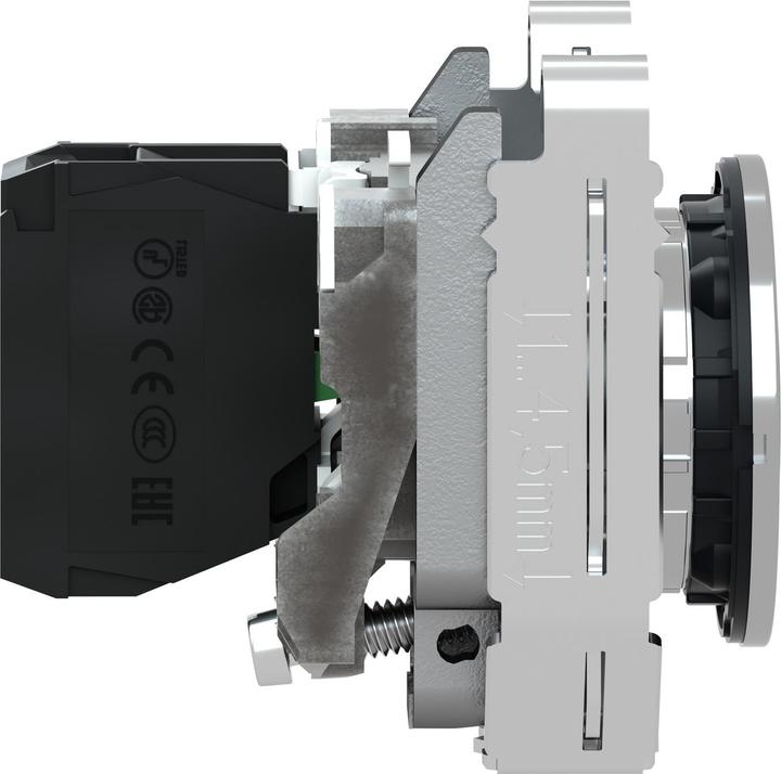 Actual product image Schneider Electric Push button complete Harmony XB4F, 30mm, XB4FA3311
