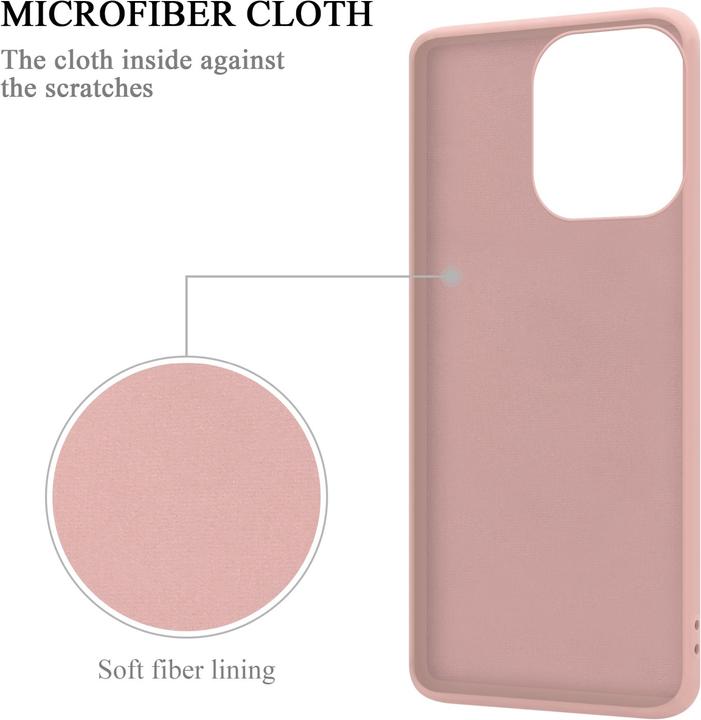 Immagine prodotto Cadorabo Custodia per Apple iPhone 14 PRO MAX in TPU Liquid Ring in stile custodia in silicone (Apple iPhone 14 Pro Max)