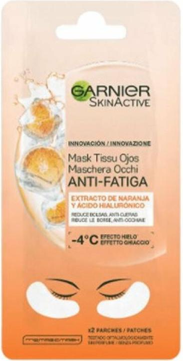 Image du produit Garnier SKINACTIVE masque tissu ojos antifatiga x 2 parches (250 ml)