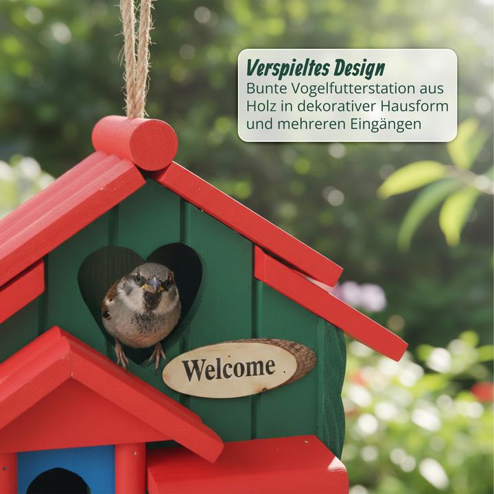 Produktbild Relaxdays Dekovogelhaus