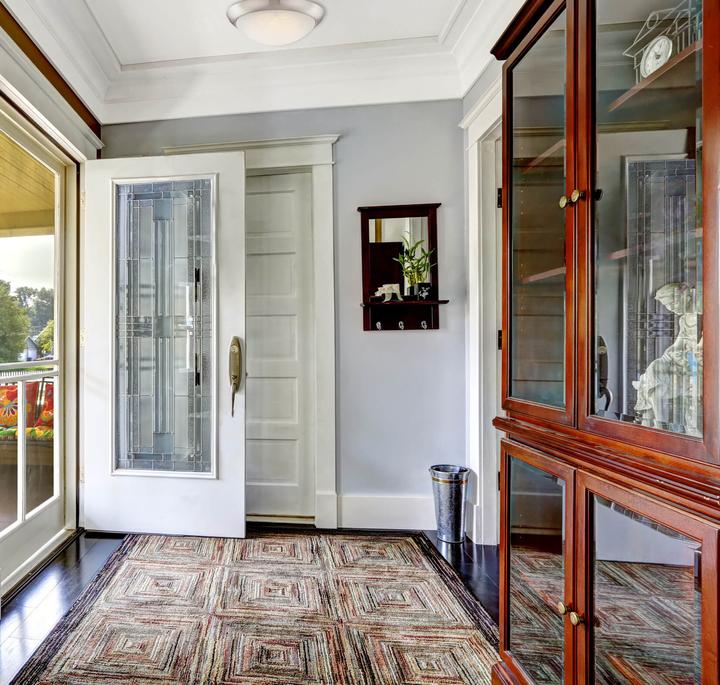 Actual product image Westinghouse Dimmable LED ceiling light 28 cm brushed nickel (1000 lm)