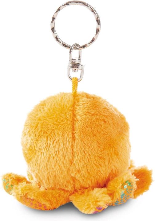 Produktbild NICI Schlüsselanhänger Oktopus Olly Polly 9cm-orange-Plüsch-Begleiter für Rucksack oder Ta