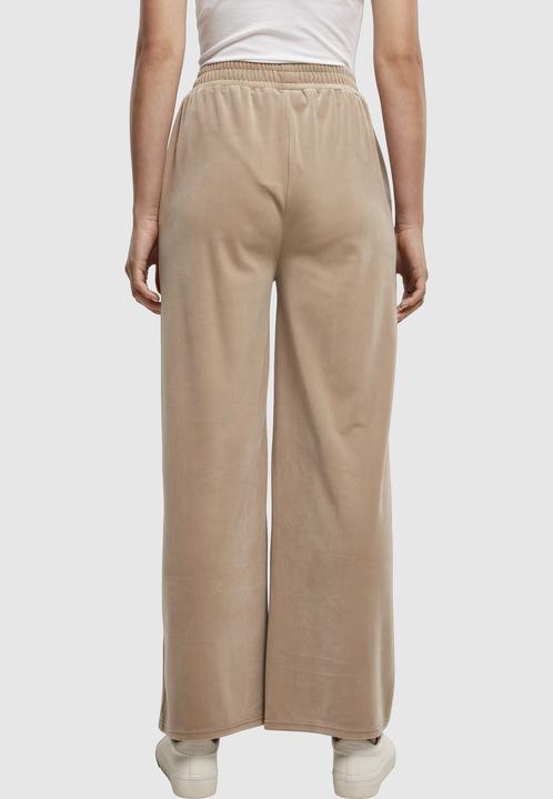 Produktbild Urban Classics Ladies High Waist Straight Velvet Sweatpants (XS)