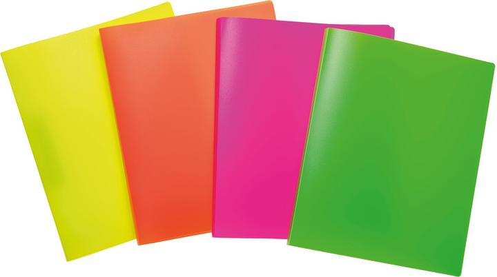 Productafbeelding HERMA Ringband A4 neon doorschijnend (A4, 35 mm, 1 Stuk)