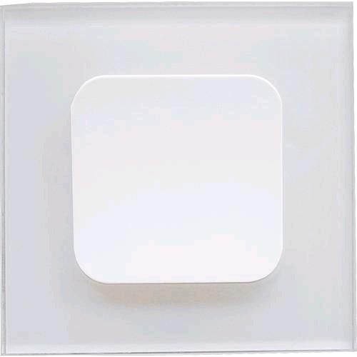 Actual product image EGB V251199 Glass frame 1gang white