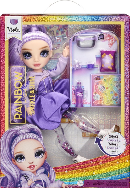 Actual product image Rainbow High Sparkle & Shine Fashiondukke - flere varianter