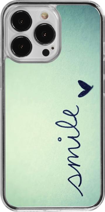 Produktbild PhoneLook Hülle transparent Smile (Apple iPhone 13 Pro)