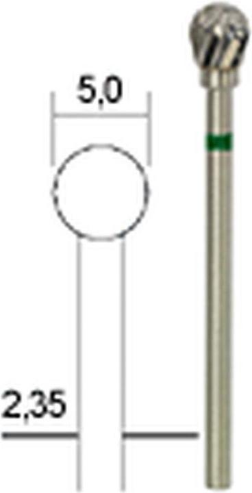Actual product image Proxxon Milling cutter ball 5.0 mm