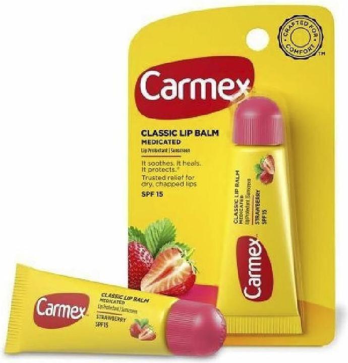 Image du produit Carmex Baume à lèvres à la fraise avec SPF15 4.25g (Baume à lèvres)