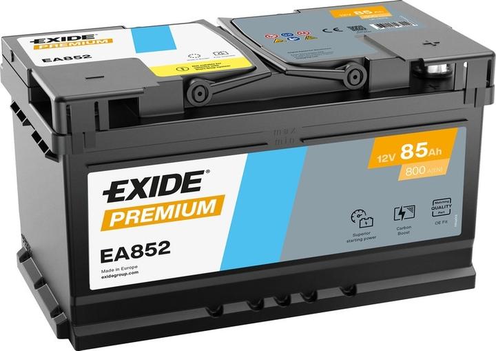 Image du produit Exide Prime EA852 (12 V, 85 Ah, 800 A)