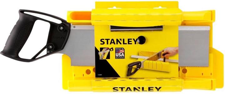 Actual product image Stanley Mitre box with saw
