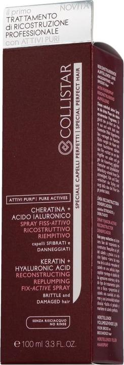 Image du produit Collistar Spray capillaire Reconstr Repl FixActi (100 ml)