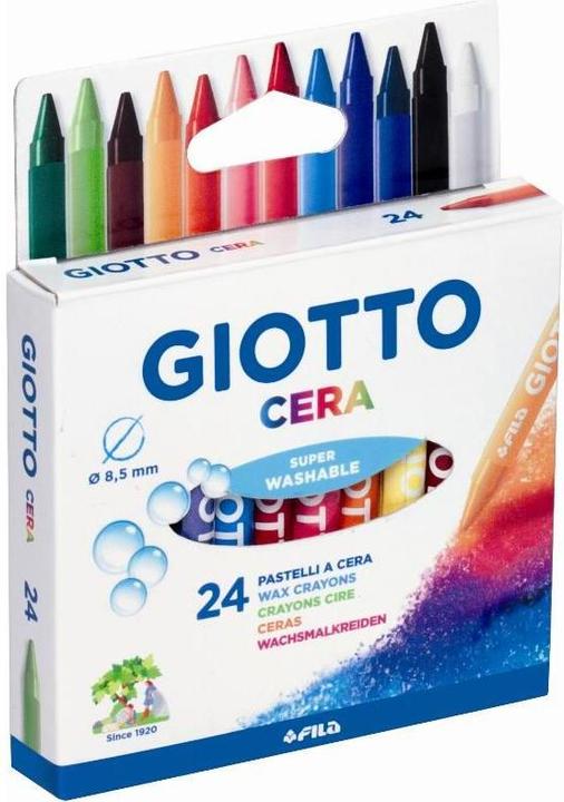 Produktbild Giotto Ölpastellkreide Mehrfarbig, 24 Stück, Set: Nein, Effekte (Mehrfarbig, 24 x)