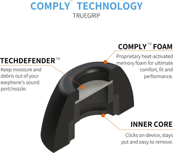 Immagine prodotto Comply TrueGrip Pro TWo-210-C medio