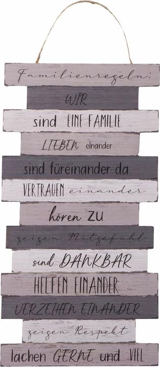Boltze Home Familienregeln