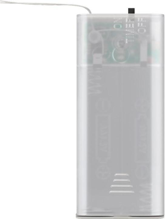 Produktbild Berrybase 20er LED Silberdraht Lichterkette inkl. Timer, war (1.05 m)
