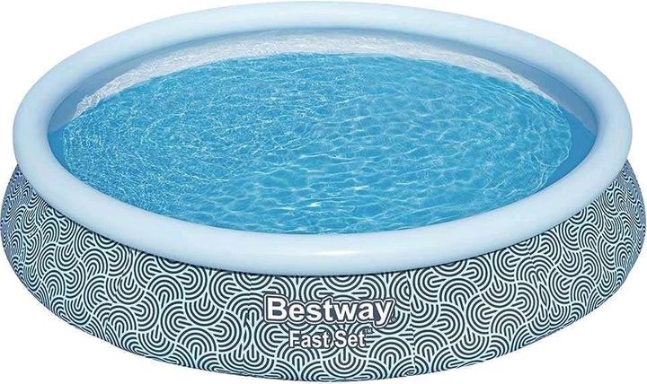 Actual product image Bestway Fast Set Aufblasbarer Pool und Filterpumpe 29 W (457 x 84 cm)