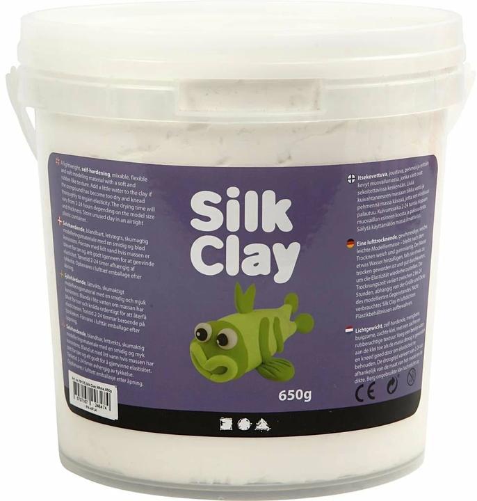 Silk Clay Wit, 650gr.