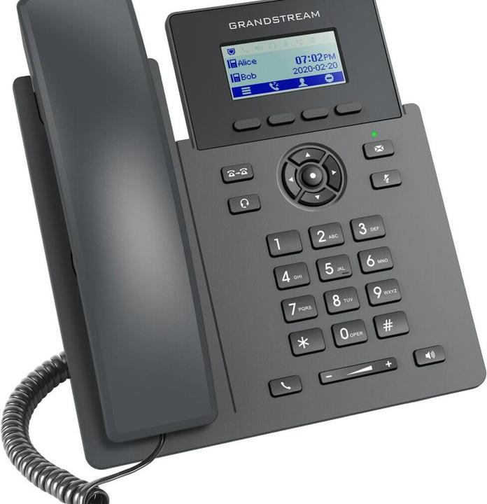 Produktbild Grandstream SIP GRP-2601P Carrier-Grade IP-Phone with PoE - VoIP-Telefon - Switch