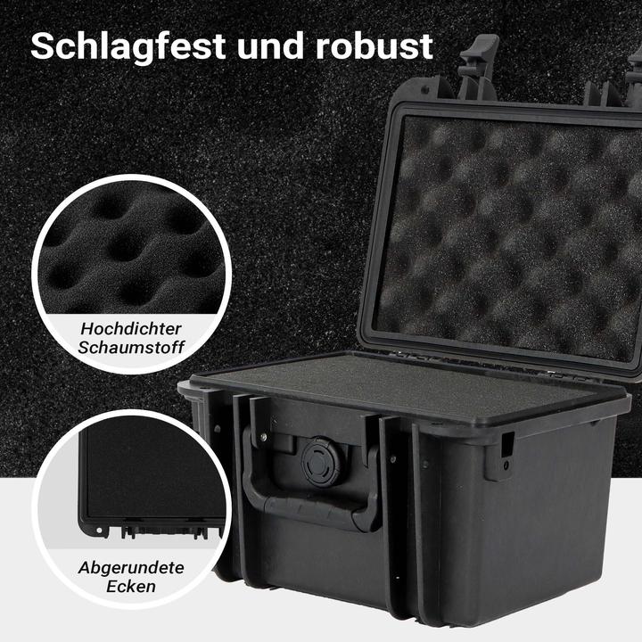 Produktbild Wiltec Universalkoffer 25x21,8x16,6cm wasserdicht Transportkoffer Schutzkoffer